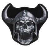 Wholesale VIKING SKULL 3 X 3.5 INCH EMBROIDERED PATCH